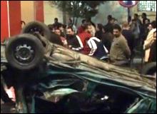 Attentat devant une église à Alexandrie (21 morts): condamnation unanime