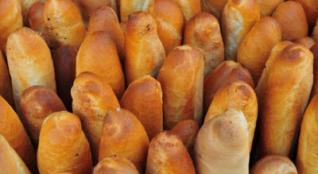 Baguette de pain: 200 grammes au lieu de 250