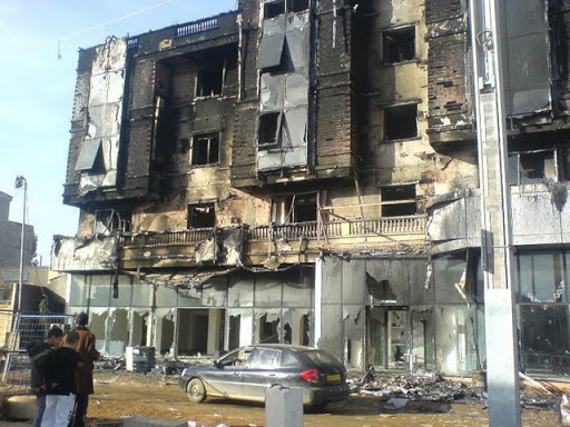 Bilan provisoire de la direction du commerce à Alger ,50 établissements saccagés et des milliards de dégâts