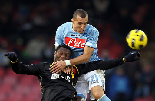But de Yebda Napoli contre Bologne coupe d’Italie 18/01/2011
