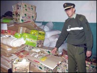 Des quintaux de sucre et des tonnes de farine saisis