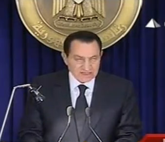 Egypte : Discours Integral du Président Moubarak 29/01/2011