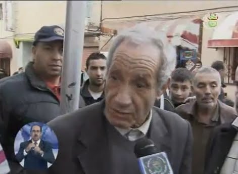 Emeutes Algerie 07.01.2011 selon ENTV