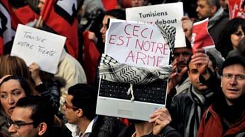Galvanisé par le cas tunisien, le Web égyptien veut faire sa révolution
