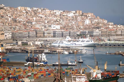 Grève des dockers du port d&rsquo;Alger