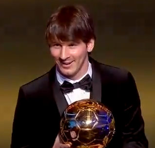 Le Ballon d&rsquo;Or 2010 décerné à Lionel Messi