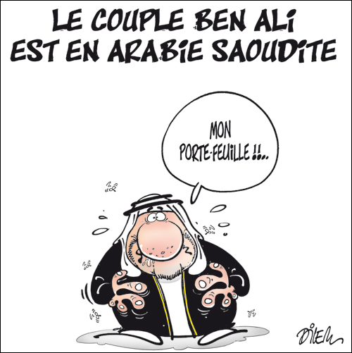 Le couple Ben Ali est en Arabie Saoudite