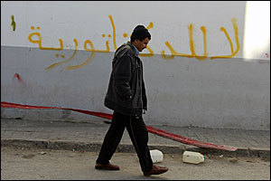 Le Maghreb réagit à la « Révolution de jasmin » en Tunisie