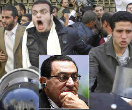 Les Egyptiens bravent le couvre-feu,Moubarak, les Frères musulmans et le chaos