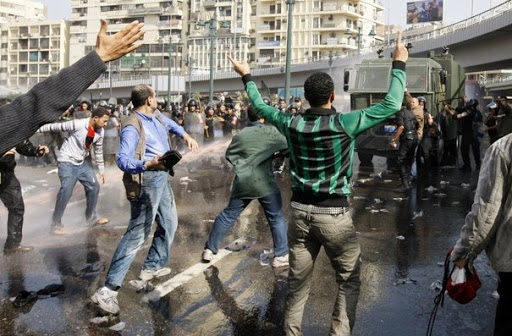 Les manifestations anti-Moubarak s&rsquo;étendent en Egypte