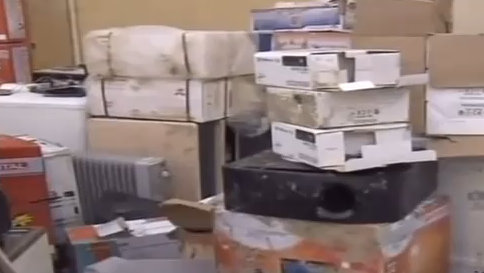 Les services de sécurité ont récupéré les biens volés