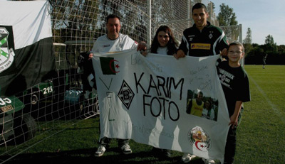 Mönchengladbach bat en amical l’Union Estepona (Esp.) Matmour a joué en pointe