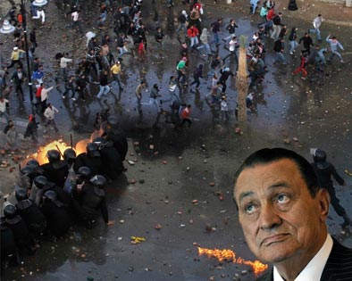 Moubarak sur les traces de Ben Ali