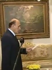 Omar Souleimane, prête le serment en tant que vice-président d&rsquo;Egypte