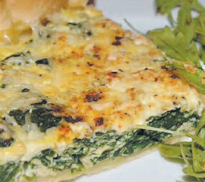 Tarte aux épinards