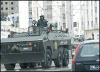 Tunisie,1re nuit du couvre-feu