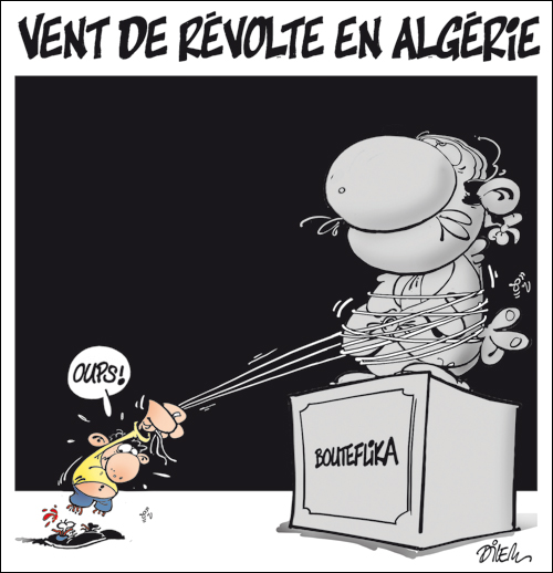 Vent de révolte en Algérie