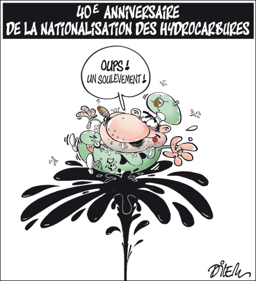 40E Anniversaire de la nationalisation de Hydrocarbures