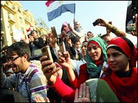 Après la démission forcée de Hosni Moubarak,Le monde salue la victoire du peuple égyptien