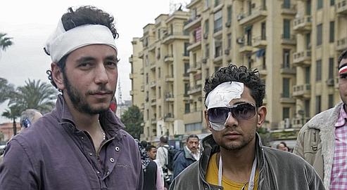 Égypte : les gueules cassées de la place Tahrir