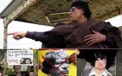 El Gueddafi: «J’y suis, j’y reste»