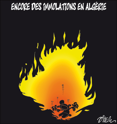 Encore des immolations en Algérie