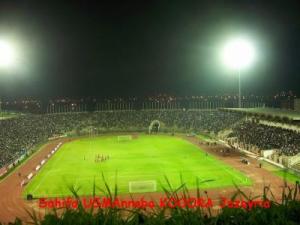 Football – Equipe nationale Algérie-Maroc à Annaba
