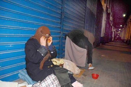 Ils ont la rue pour foyer, un carton pour lit,A la rencontre des SDF d’Alger
