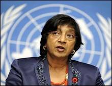 Navi Pillay en tournée dans les territoires palestiniens