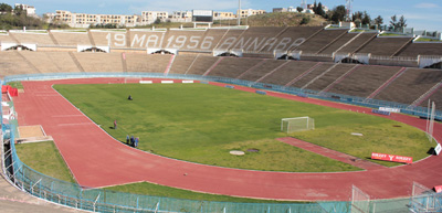 Pelouse du stade d’Annaba,Opération Aération-Sablage