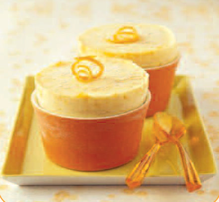 Soufflé glacé à l&rsquo;orange