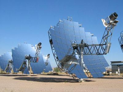 Technologies propres,Avantages de l&rsquo;énergie solaire par concentration