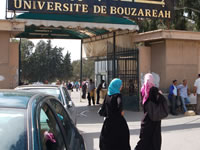 Université de Bouzaréah ,Les étudiants s’affrontent