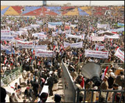 Yémen,Ils sont pro et anti-régime Des dizaines de milliers de manifestants à Sanaa