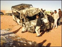 Accident de la route au sud de Ghardaïa: 6 morts, 28 blessés