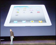 Apple : un nouvel iPad 2 doté de caméras