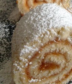 Biscuit roulé a la confiture