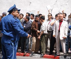 Débrayage des employés de la présidence