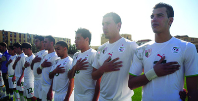 En prévision de son match contre Madagascar,La sélection olympique depuis hier en stage à Sidi Moussa