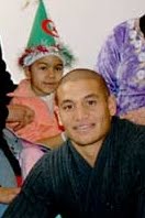 Guedioura au Centre  des enfants cancéreux