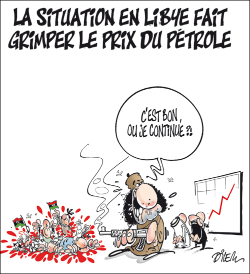 La situation en Libye fait grimper le prix du pétrole