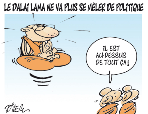 Le dalai Lama  ne va plus se mêler de politique