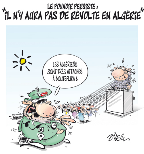 Le pouvoir persiste : Il n&rsquo;y aura pas de révolte en Algérie