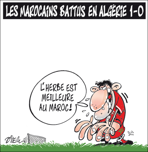 Les Marocains battus en Algérie 1-0