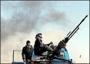 Libye,L&rsquo;armée de Kadhafi reprend du terrain