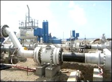 Mise en gaz du gazoduc Medgaz