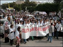 Nouveau sit-in des médecins résidents au CHU Mustapha Pacha