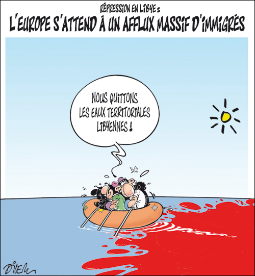 Répression en Libye : L&rsquo;Europe s&rsquo;attend à un afflux massif d&rsquo;immigrés