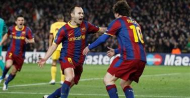 Résumé et buts FC Barcelone – FC Arsenal 3-1 08/03/2011