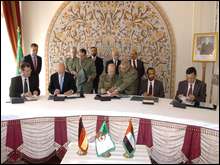 Signature d&rsquo;un protocole d&rsquo;accord algéro-émirati-allemand